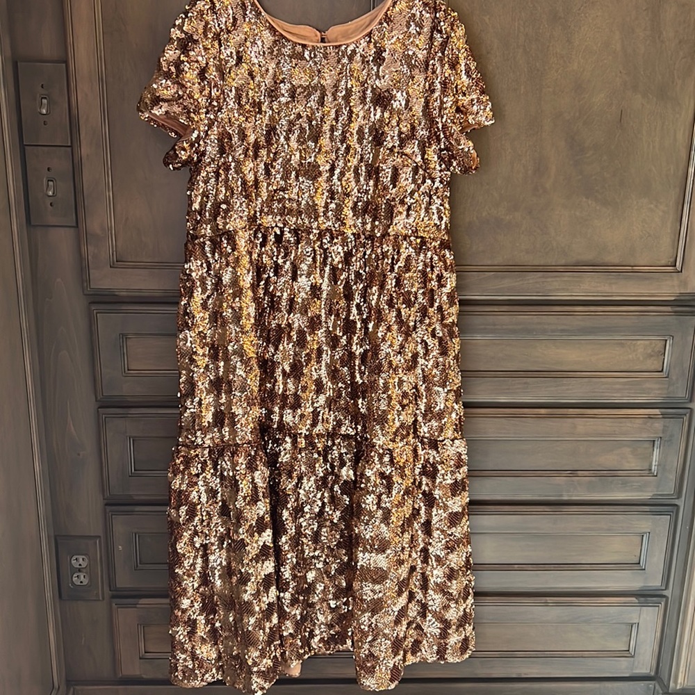 Anthropology NWT maeve sequin dress